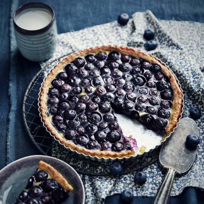 Recette traditionnelle de la tarte aux myrtilles - Le Blog d&amp;#39;Ici