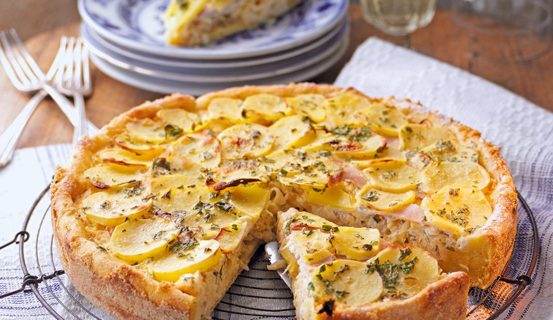 Quiche de pommes de terre