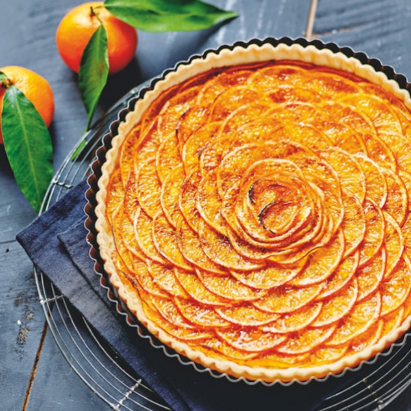 tarte à la clémentine