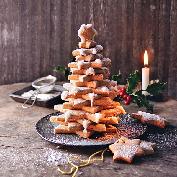 Sapin de Noël en biscuits : une recette festive pour le réveillon