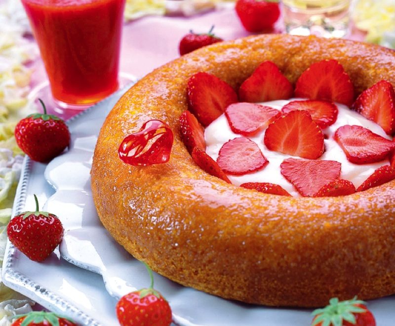 baba aux fraises