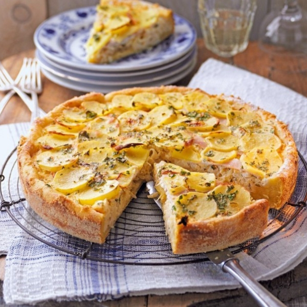 Quiche de pommes de terre