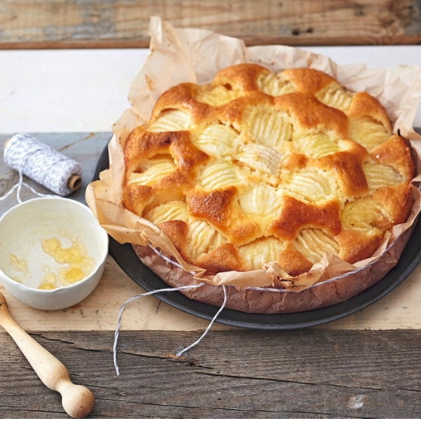 Gâteau moelleux aux pommes