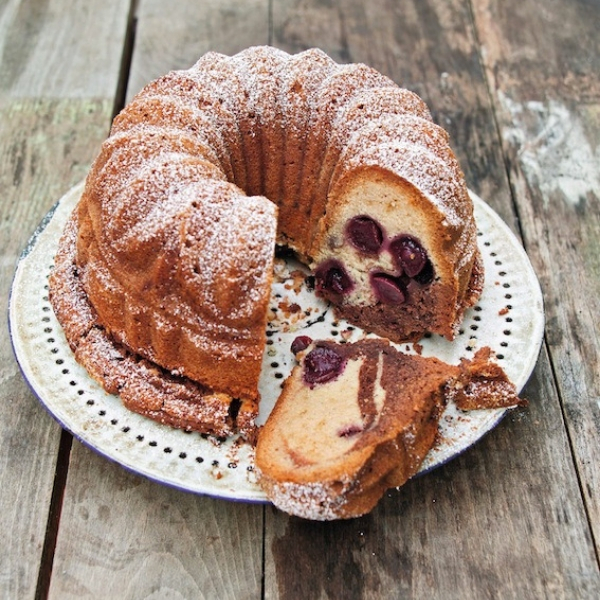 Gâteau marbré au chocolat