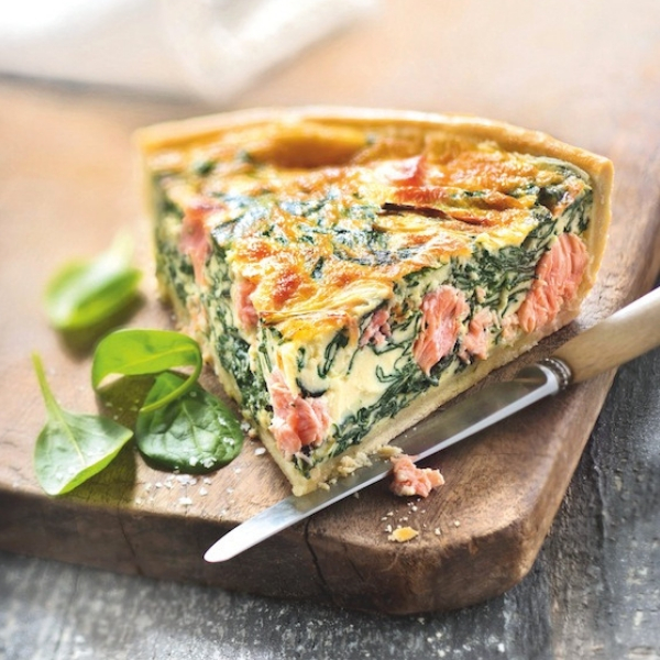 Quiche au saumon