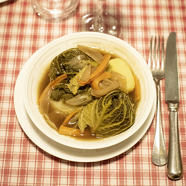 choux farci limousin, restaurant Chez Alphonse, Limoges