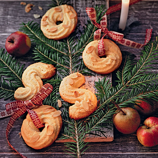 Recette de Noël : biscuits sablés aux amandes