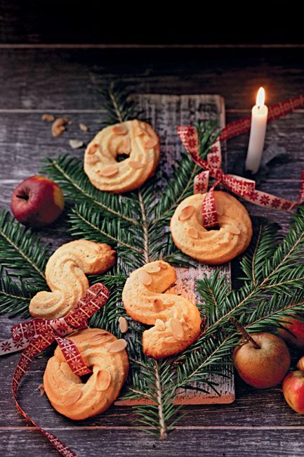 Sapin de Sablés à l'amande, Recette