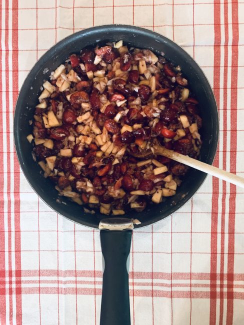 Recette facile chutney pommes cerises