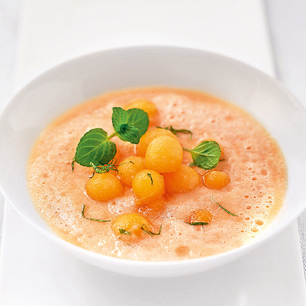 Recette d'été : soupe froide au melon