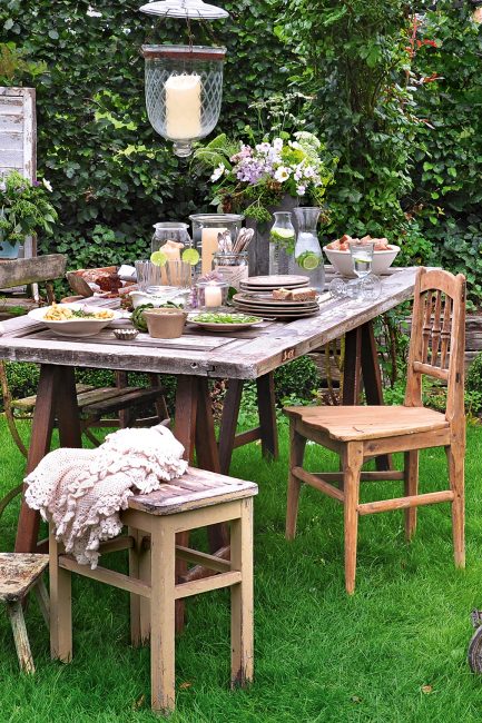 Déco : 12 idées d'objets anciens à récupérer pour décorer son jardin