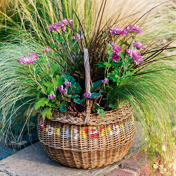 DIY : Tuto facile pour fabriquer un panier d'automne