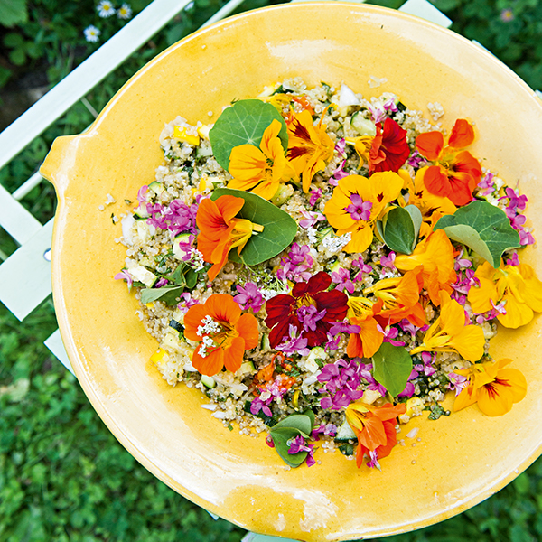 comment cuisiner des fleurs