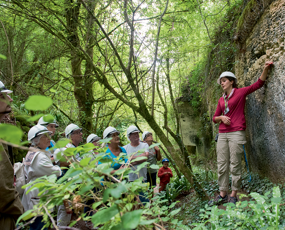 Les carrières de pierre de Crazannes : la voie de la pierre