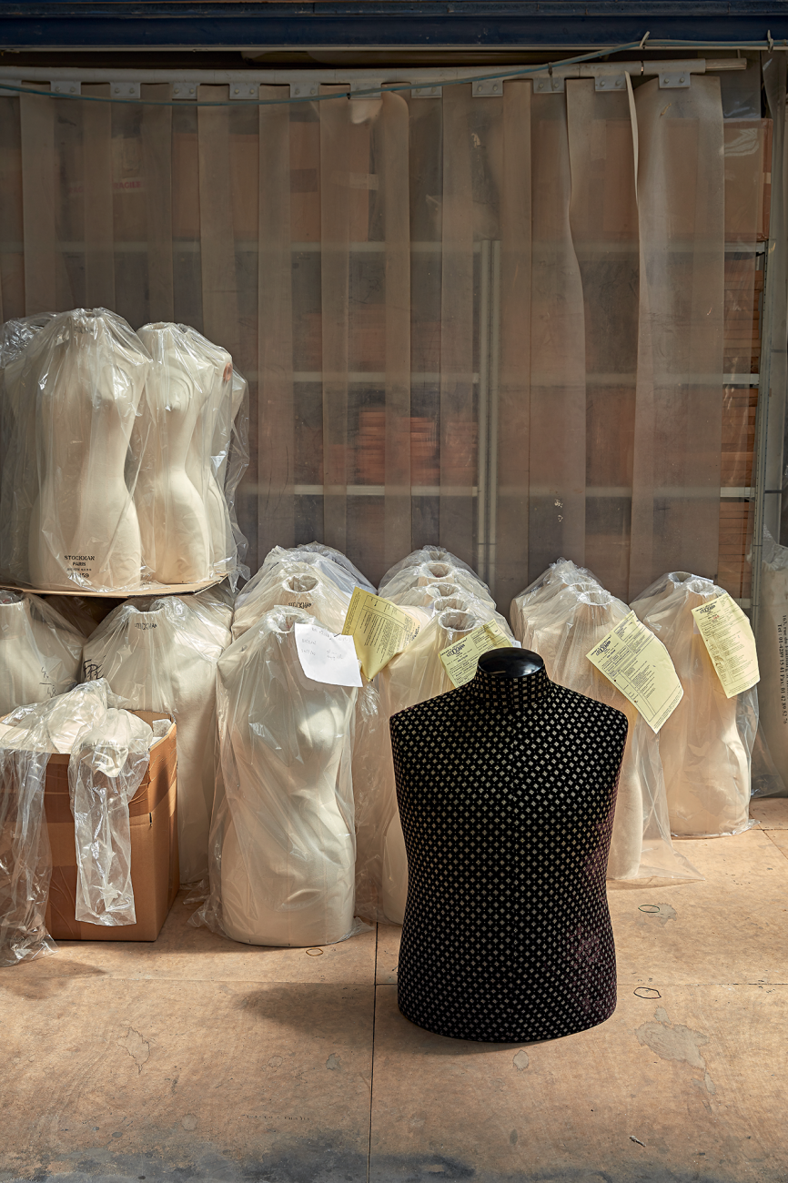Buste D'exposition Pour Bijoux Vintage - Marques SIEGEL Et STOCKMAN - Occasion